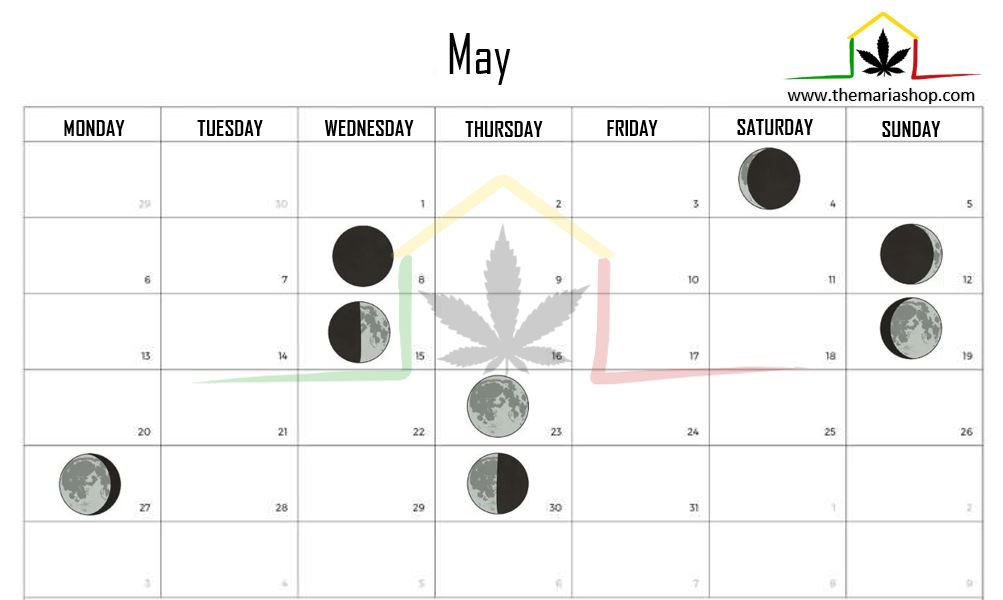 Moon calendar may 2024