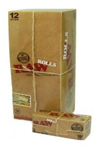Rollo de papel de fumar RAW ROLLS que puedes comprar en nuestro grow shop online Themariashop.