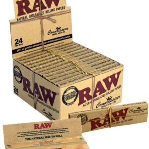 Comprar Papel de liar RAW SLIM King Size + Flitros de cartón, ideal para fumar la marihuana.