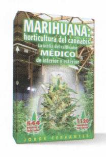 Libro Marihuana horticultura del cannabis medico interior y exterior, puedes comprarlo en nuestro grow shop online Themariashop
