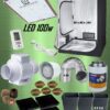 Kit armario de cultivo interior LED completo 80