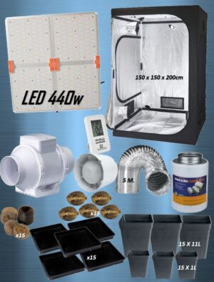 Complete indoor grow tent kit LED 150