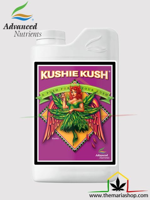 Kushie kush de Advanced Nutrients es un potenciador de floración para variedades de marihuana kush, puedes comprarlo en nuestro grow shop online.