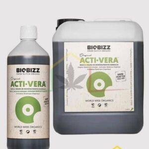Acti vera de Biobizz es un producto 100% vegano a base de aloe vera, que hace que tus plantas sean más fuertes y sanas.