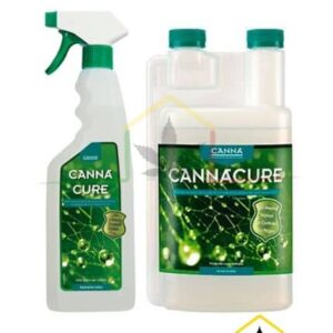 CANNACURE es un nutriente que actúa como insecticida fungicida natural para prevenir y combatir plagas en plantas de marihuana.