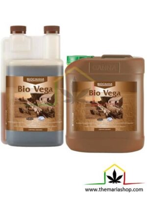Biocanna Bio Vega, es un abono 100% biológico para la fase de crecimiento que podrás comprar en nuestro grow shop online.