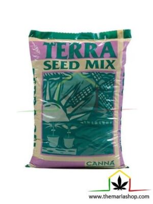 Canna Terra Seed Mix es un sustrato de Canna el cual está diseñado para la buena germinación de las semillas y el buen crecimiento de esquejes.