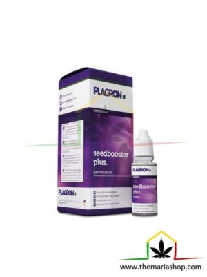 SeedBooster de Plagron es un estimulador que acelera la germinación de semillas de marihuana. Puedes comprarlo al mejor precio en Themariashop.