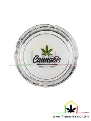 Cenicero "Cannabis", accesorio para fumar que te decorará con estilo tu rincón de fumador, que puedes comprar en nuestra tienda online Themariashop.