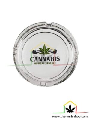 Cenicero "Cannabis Pipas", accesorio para fumar que te decorará con estilo tu rincón de fumador, que puedes comprar en nuestra tienda online Themariashop.