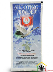 Shooting powder de House and Garden es un estimulador de floración en polvo para plantas de marihuana en cultivos de interior y exterior.