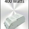 Transformador ETI 400W, reactancia para bombillas de sodio (HPS), halogenuros metálicos (MH) y mixtas para el cultivo de plantas de interior.