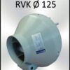 AIR EXTRACTOR RVK 125 L1 365 M3/H, ideal for indoor marijuana crops, that you can buy in our grow