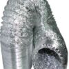 Tubo aluconnect flexible de aluminio diámetro 102 mm, para la extracción o intracción del aire,que podrás comprar en nuestro grow shop