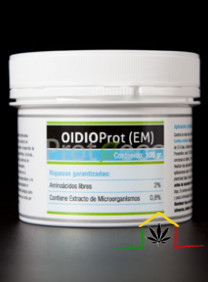 Oidioprot es un fungicida ecológico en polvo que se utiliza para el control del Oidio y enfermedades de las plantas.