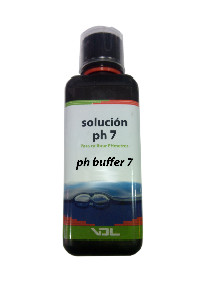 Líquido calibrador pH 7.01 para medidores digitales de pH, que podrás comprar en nuestra tienda