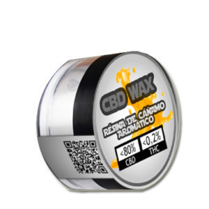 1 gramo de CBD WAX 80% resina de cáñamo altamente concentrada. (-0,2% de THC).
