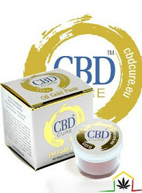 Oil Gold Paste de CBD Cure es una pasta de aceite de cañamo con un alto contenido en cannabidiol, ideal para tratar todo tipo de dolores.