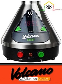 Vaporizador de marihuana volcano digital, es uno de los vaporizadores de sobremesa de más alta gama, funciona con un sistema de bolsa y válvula.