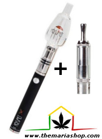 Kit vaporizador Pejula bubbler + accesorio T2, con el podrás vaporizar marihuana y todo tipo de extracciones, BHO, Hash, Budder, rosin, etc...