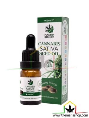 In our online grow shop you will find 15% CBD oil from Plant of remedy. Hemp, argan, olive and turmeric oil.