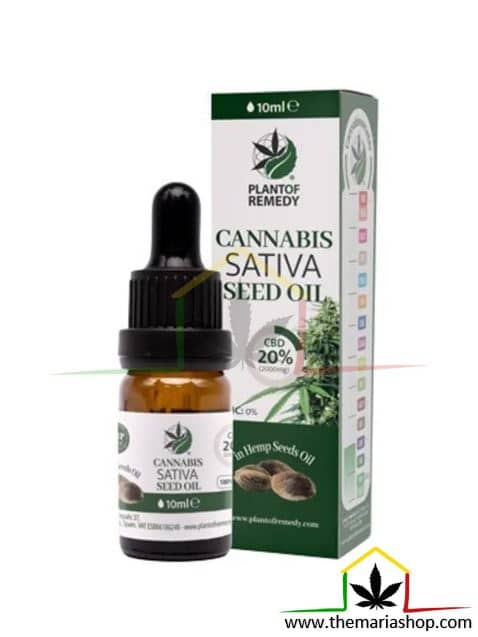 In our online grow shop you will find 20% CBD oil from Plant of remedy. Hemp, argan, olive and turmeric oil.