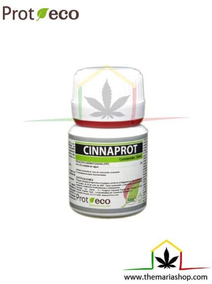 Comprar Cinnaprot Prot eco, insecticida natural y fitofortificante ideal para combatir la araña roja, ácaros y infecciones de oídio.