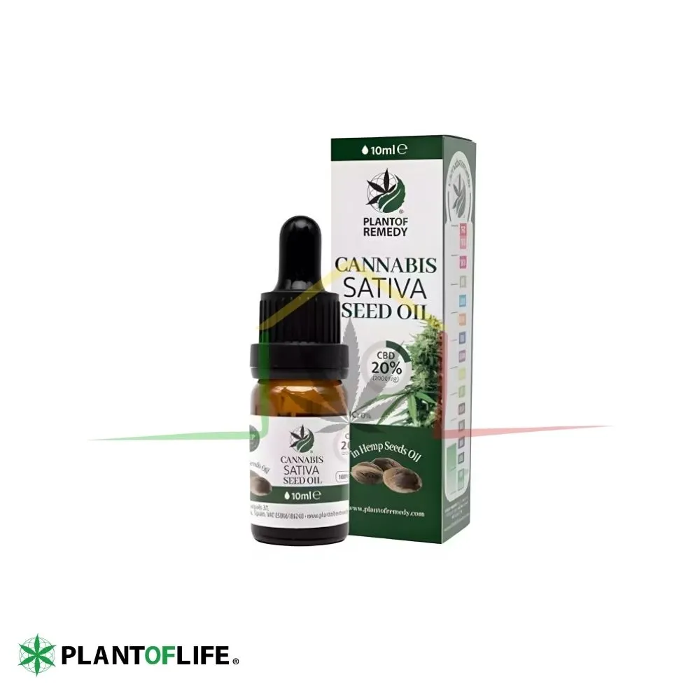 aceite cbd 20% cañamo plant of remedy