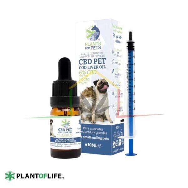 aceite cbd mascotas 6% plant of remedy