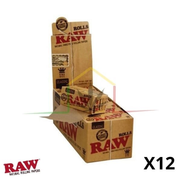 RAW Rolls, rollo de papel de liar,
