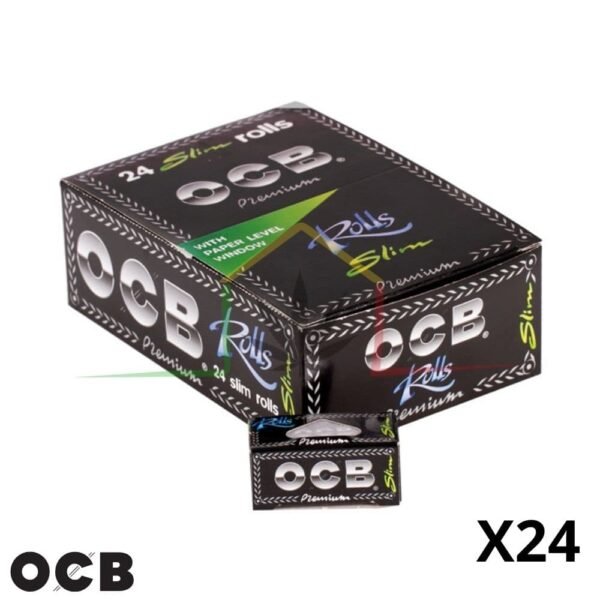 caja 24 rollos OCB rolls premium