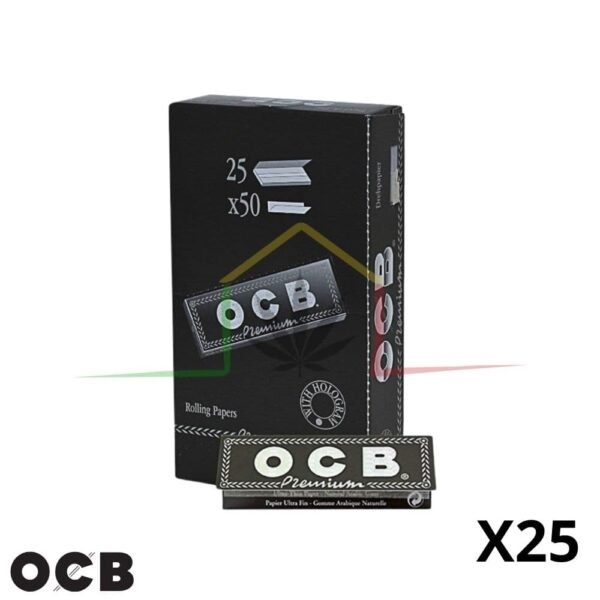 caja 25 paquetes OCB 1 1/4 premium