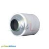 Filtro de carbón activo antiolor 100mm x 250mm - 360 m3/h