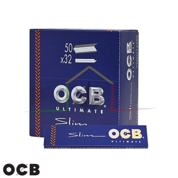 caja 50 paquetes OCB slim ultimate