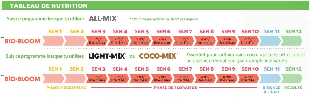 Bio Bloom tablaux