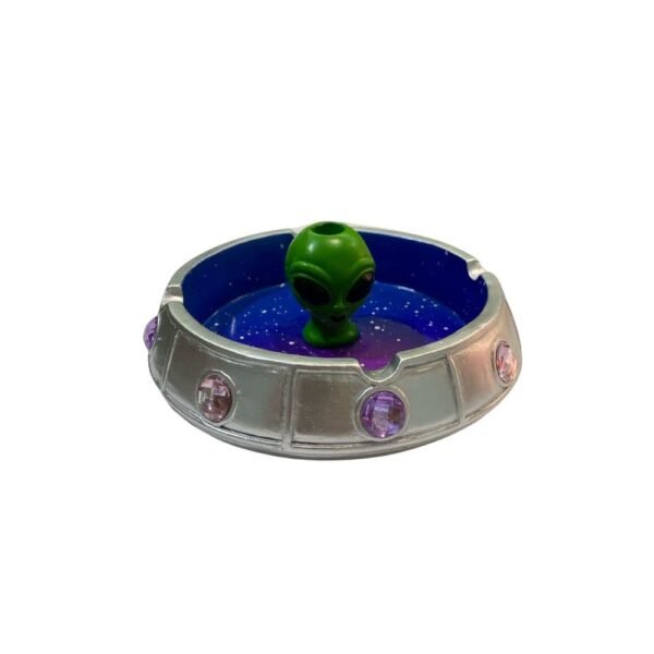 cenicero alien nave ufo cabeza piloto