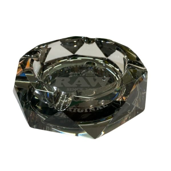 cenicero cristal Raw darkside negro