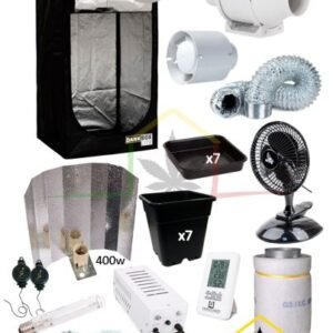 kit cultivo interior 400w 100x100x200