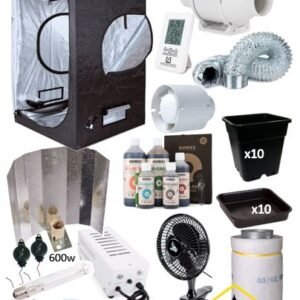kit cultivo interior 600w con fertilizantes