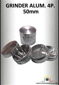 GRINDER DE ALUMINIO 4 PARTES CON TAMIZ