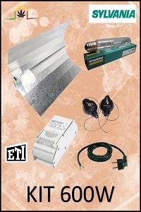 KIT ILUMINACION 600W SYLVANIA FLORACION