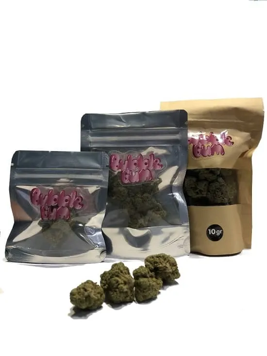 FLEURS DE CBD BUBBLEGUM - INTÉRIEUR