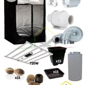 KIT ARMOIRE DE CULTURE COMPLET 145 (LED 440W)