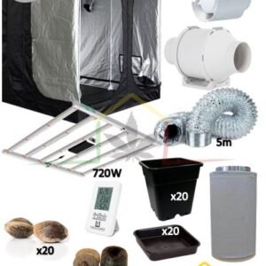 KIT ARMOIRE DE CULTURE COMPLET 240 (LED 630W)