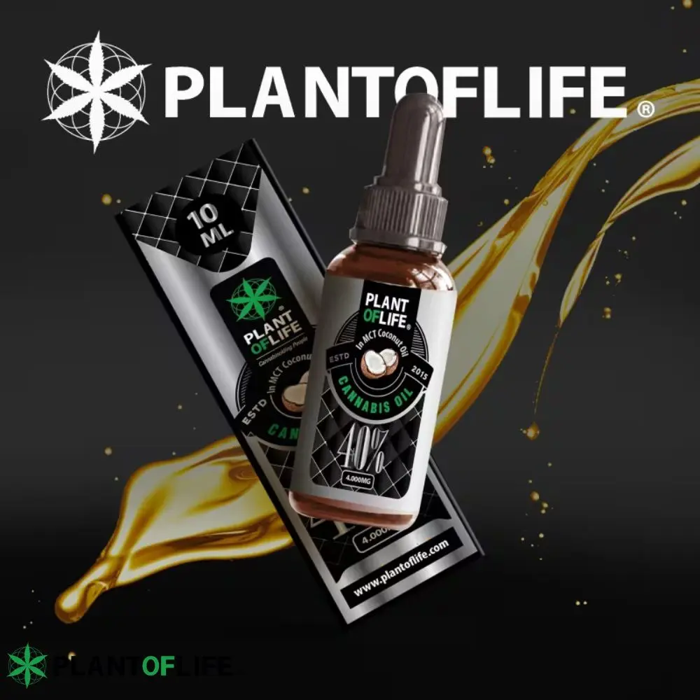huile cbd 40% full spectrum coco plant of life