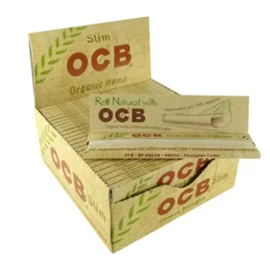 Papel de fumar OCB King-Size-Slim-Organi