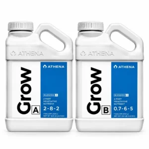 grow a+b athena blended, abono de cremiento liquido en 2 partes