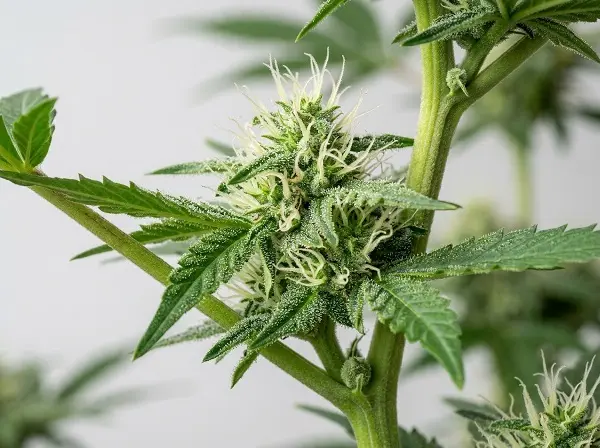 Fleurs de cannabis en cours de floraison